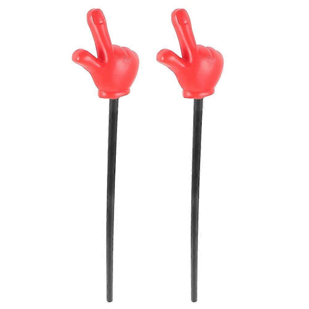 2pcs Finger Gesture Rod Presentation Pointers Party Finger Pointers Wedding Prank Pointer