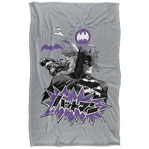 Batman Kanji Skyline Blanket