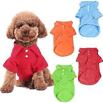 4er-Pack Hund Hemden Haustier Welpe T-Shirt Kleidung Outfit Bekleidung Mäntel Oberteile (M)