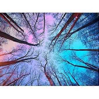 Puzzles für Erwachsene, anspruchsvolles Spielzeug, unmögliches Puzzle, Familiendekorationspuzzle, Winterwald VV782