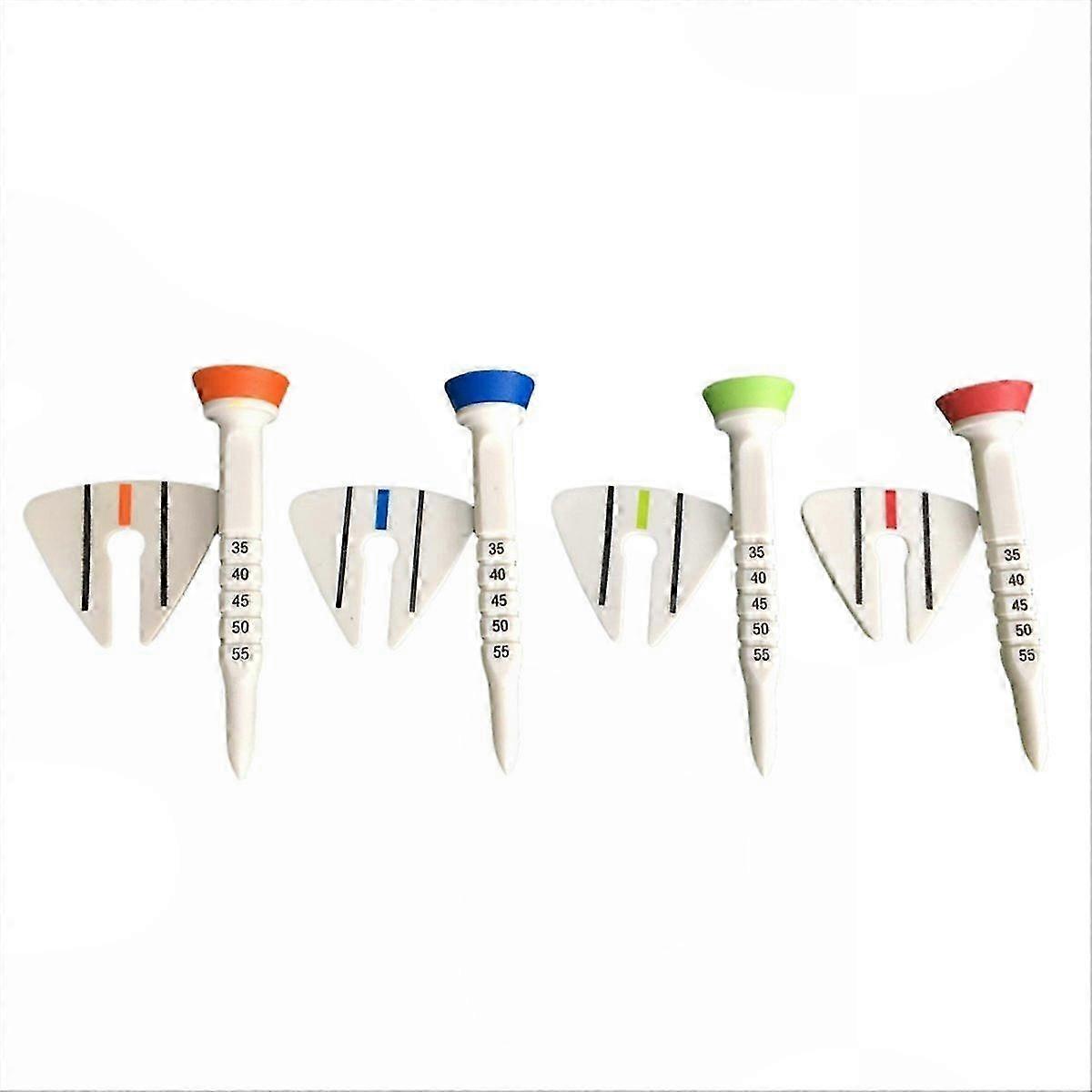 Adjustable Height Golf Tee Set, Durable Plastic Tees for Driving Range Practice