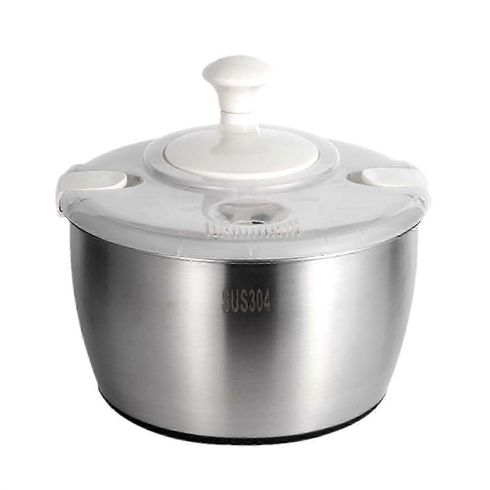 AntiSlip 5L Stainless Steel Spinner