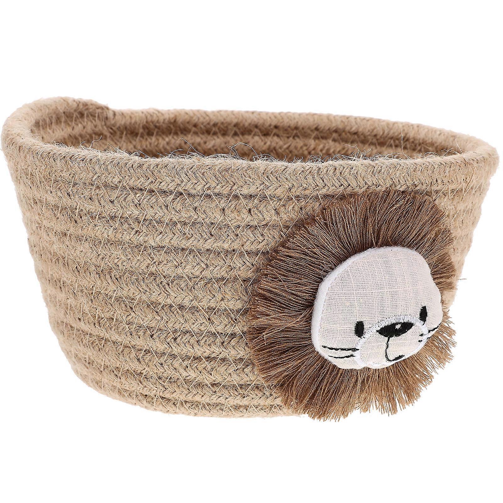 Multi Cloth Small Basket Decorative Storage Bin for Kitchen Use