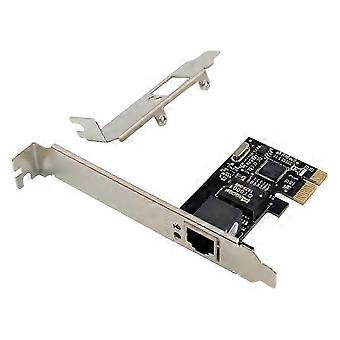 PCIE X1 RJ45 -palvelin gigabitin verkkokortti RTL8111C yksiporttinen 1000M Ethernet-sovitinkortti verkko Ca