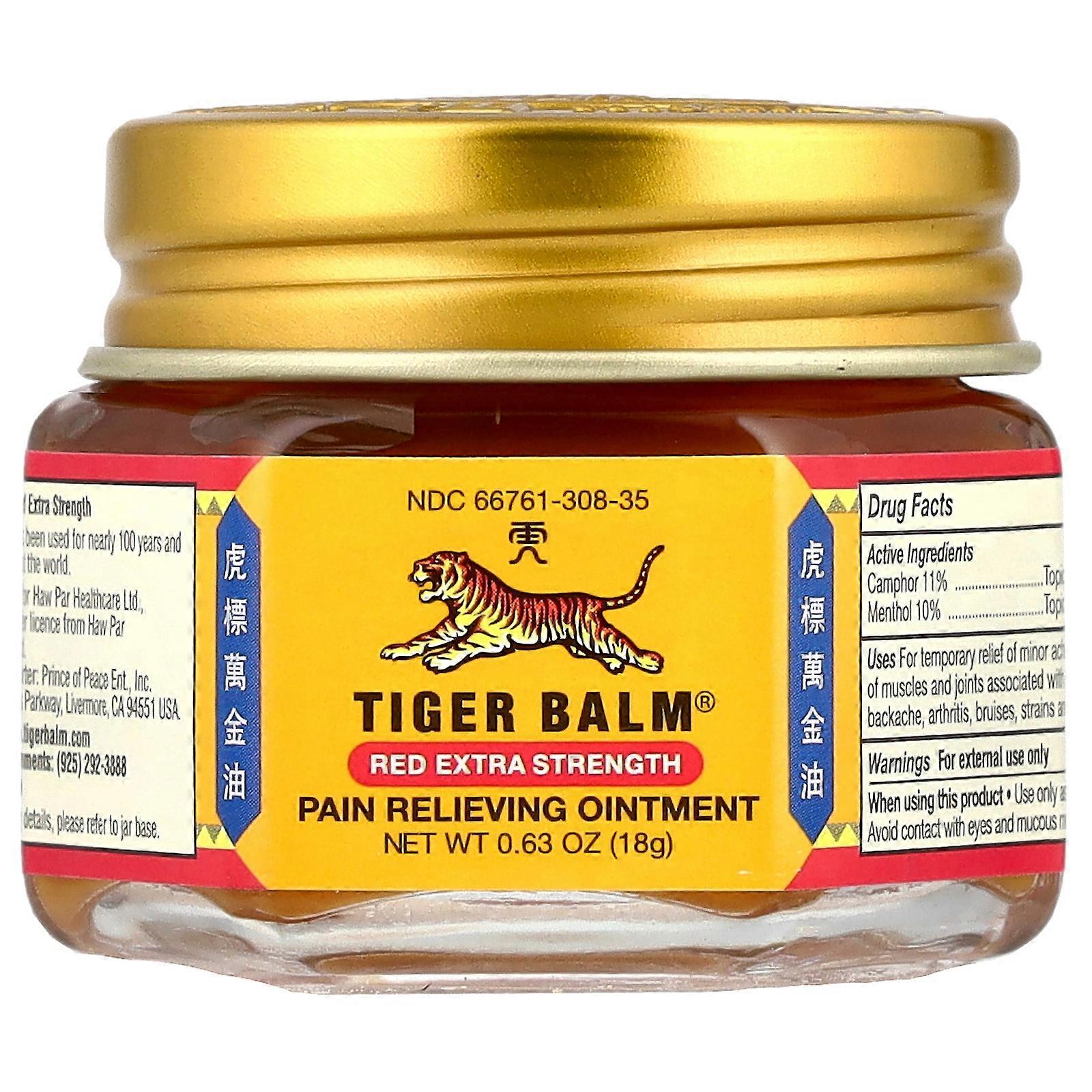 Tiger Balm, Pain Relieving Ointment