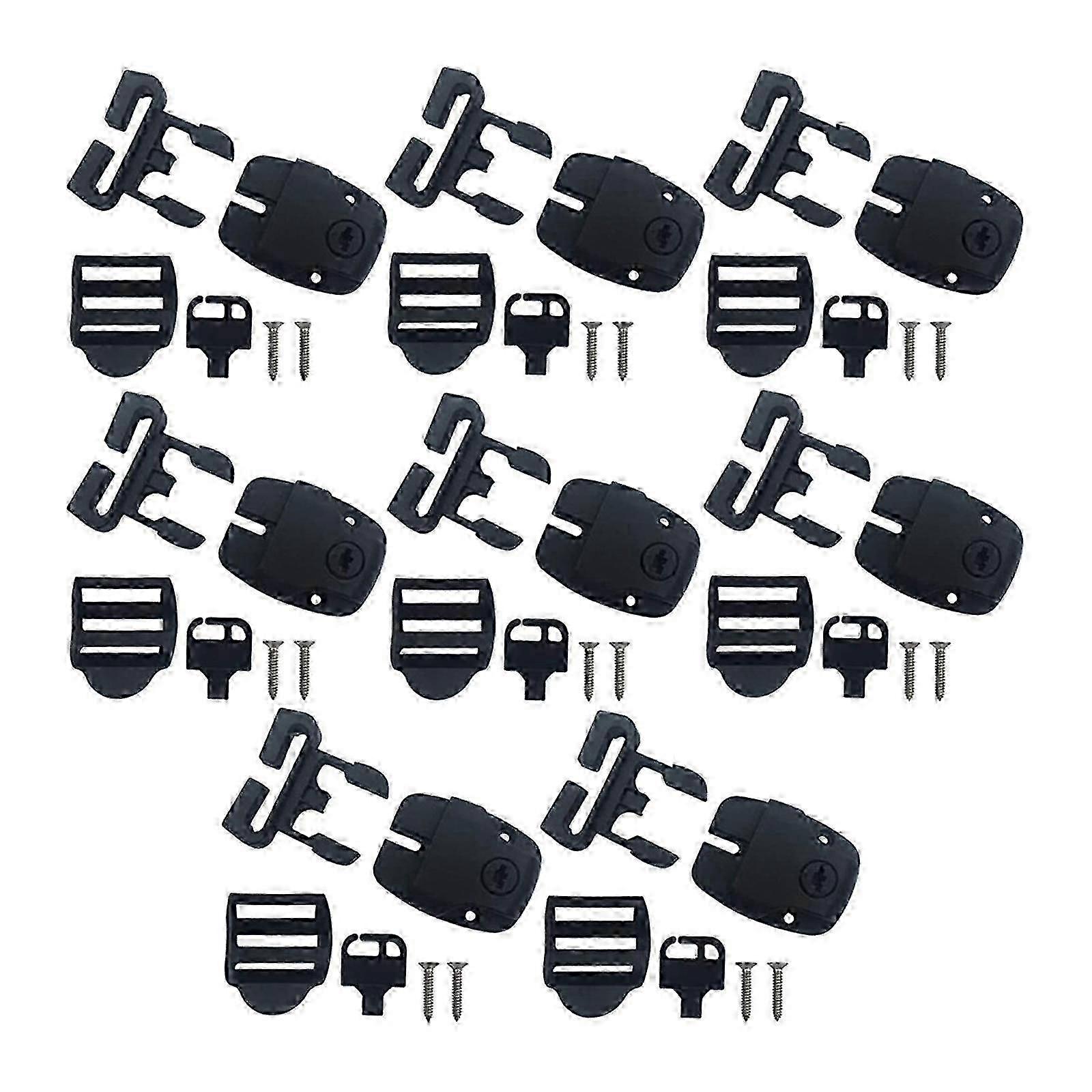SPA Cover Clips Replacement with Keys Screws Lightweight compatible with SPA Tub
