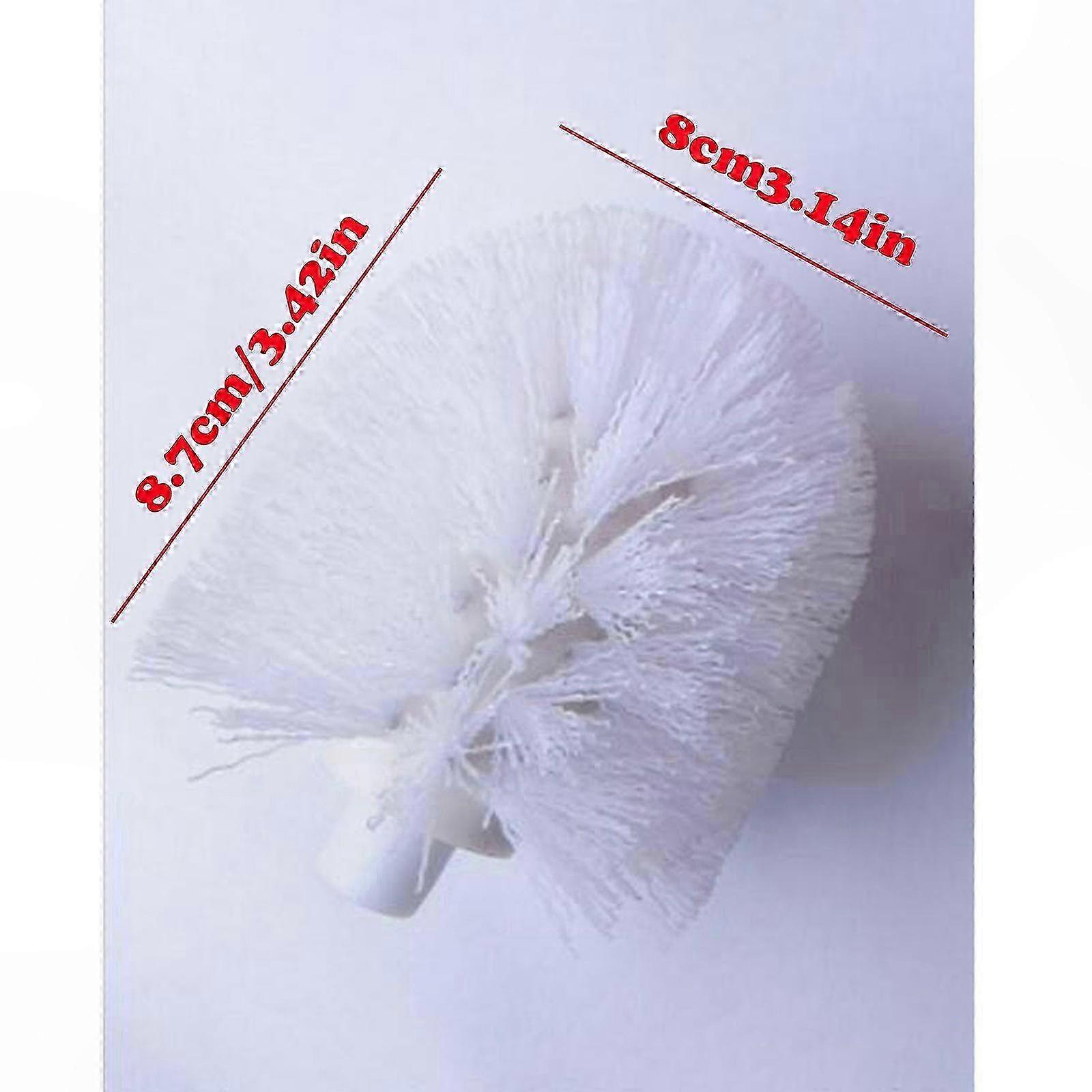 Premium Toilet Brush Head Replacement Set, 2-Pack