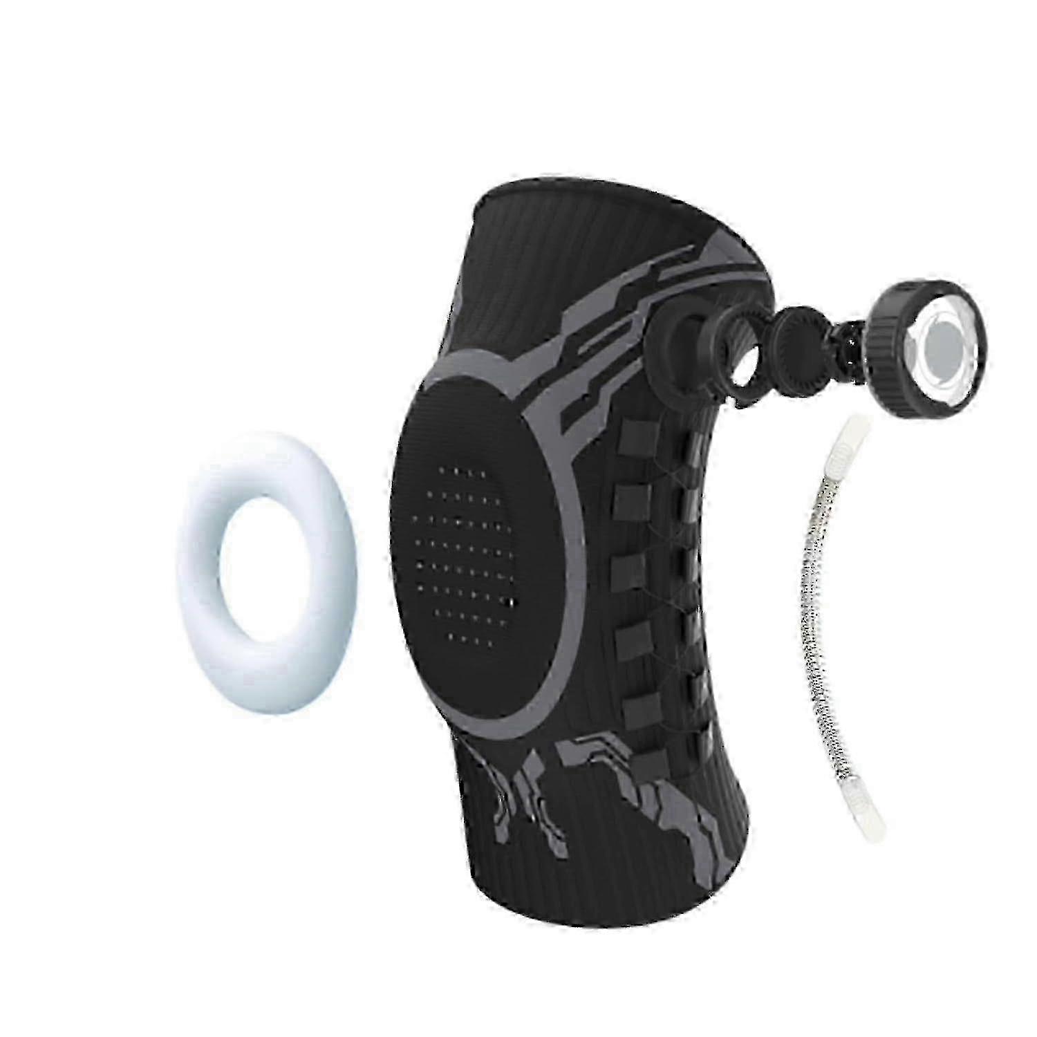 Ergonomic Spring-Stabilized Knee Sleeve