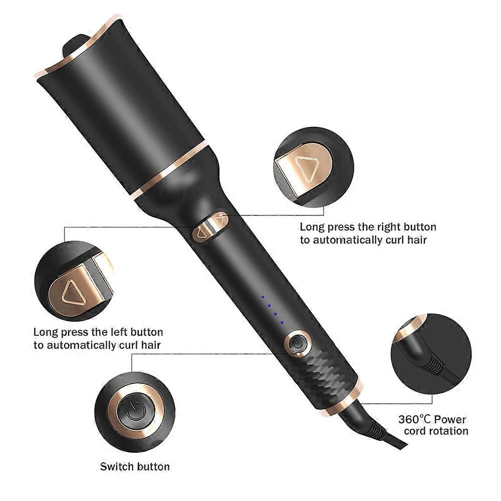 Instant Heat Ionic Rotating Curler