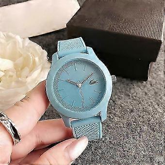 Casual Silicone Crocodile Jelly Quartz Watch, Soft Pink — Easy-to-Use for Home & Office