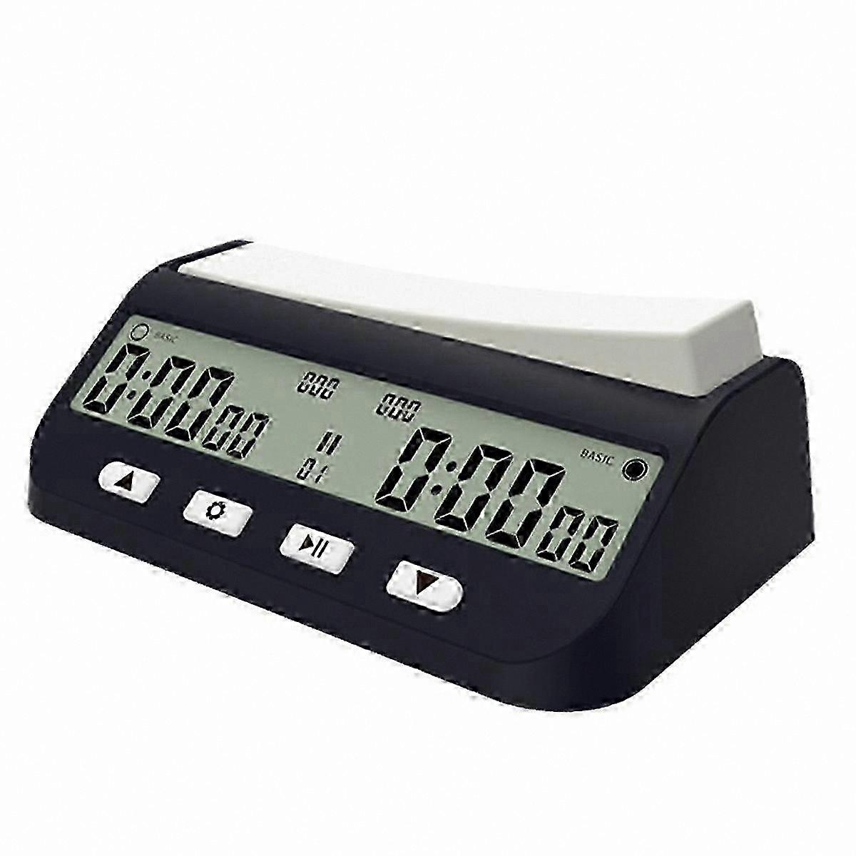 Digital Chess Timer with Delay and Positive Time Options