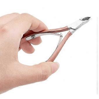 Cosmetic Manicure & Dead Skin Tool - 1 Pack Stainless Steel Hawk Nose Pliers / Dead Skin Nail Clippers