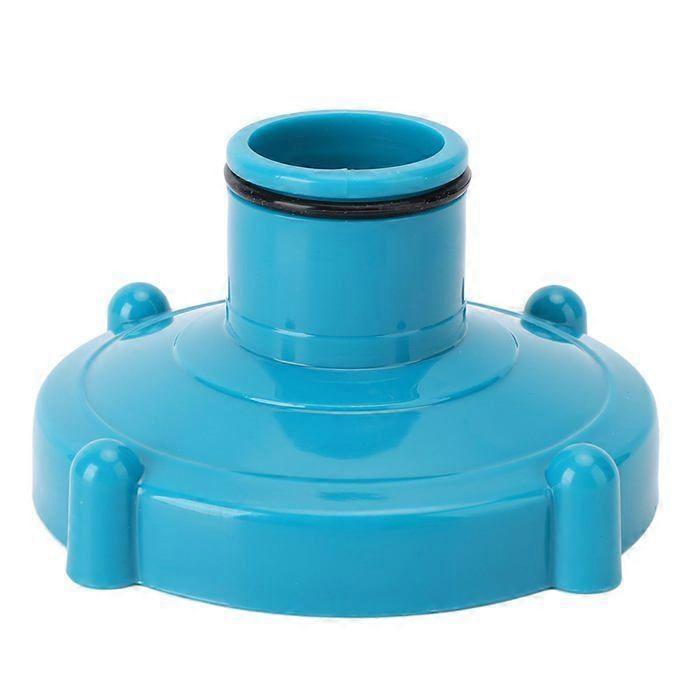Universal pool vacuum adapter - PVC - Blue - High waterproofing