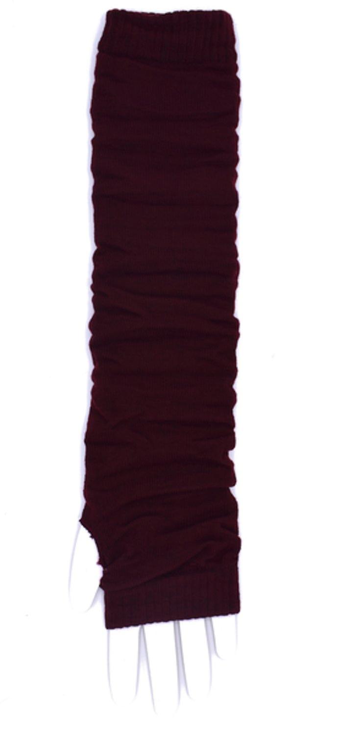 Arm warmers burgundy