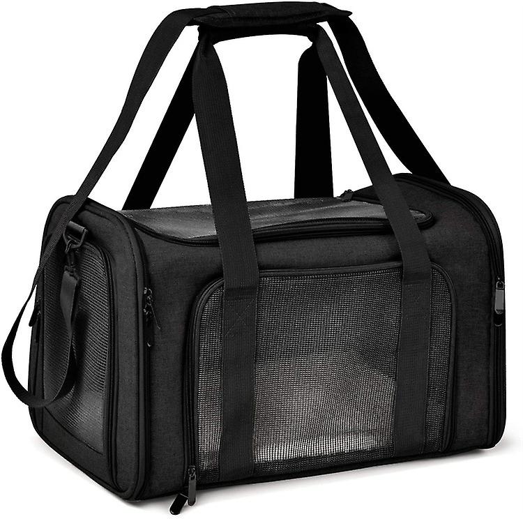 Pet Carrier ,soft Sided Travel Carrier Portable Pet Bag For Kitten With Harness