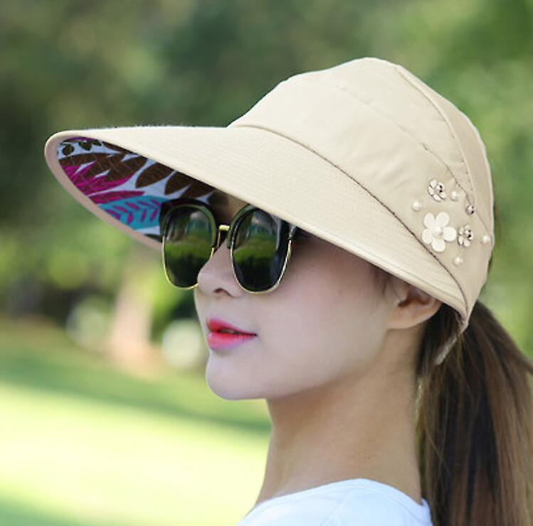 (beige)sun Hat Visor