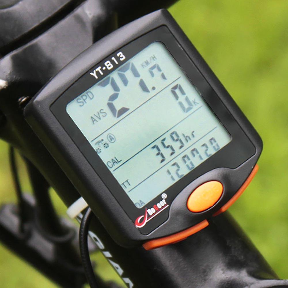 Wireless Bike Multifunction Digital Computer Stopwatch Thermometer