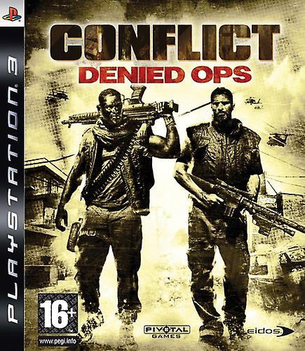 Conflict Denied Ops (PS3) - New & Sealed