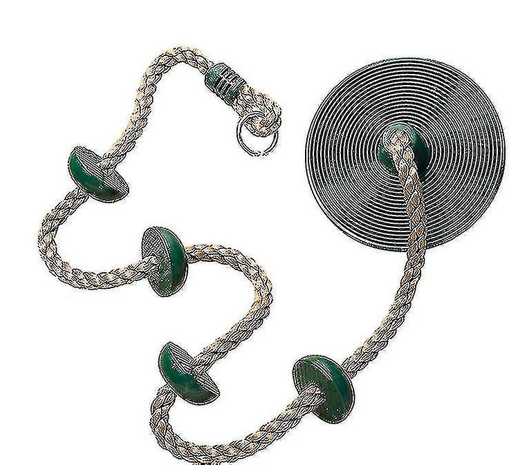 Climbing Swing, Climbing Rope, Disc Swing With Foot Support, Kids Set, For Outdoor, Backyard, Playground-bebetter