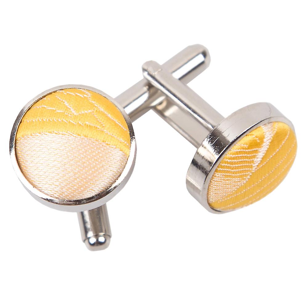 Gold Floral Cufflinks