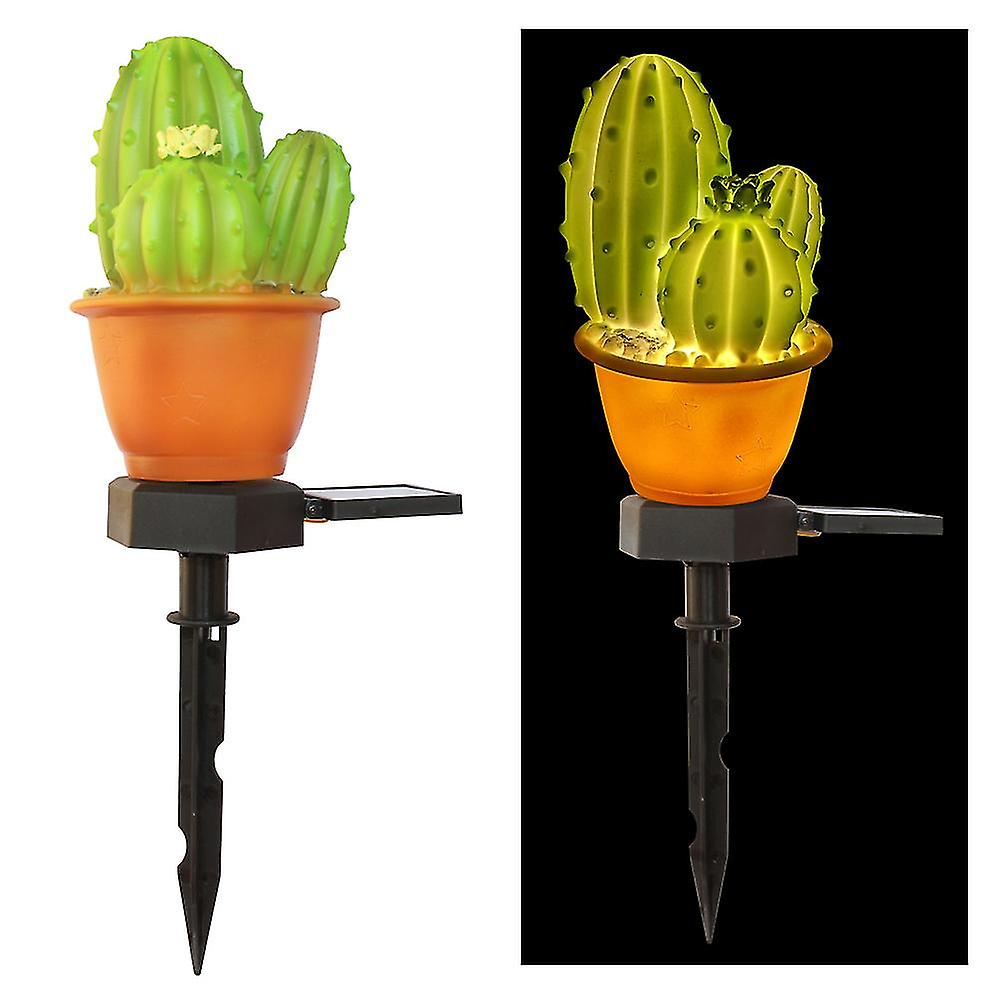 Solar Powered Lamp Outdoor Garden Warm 1pcs Pineapple/ Cactus