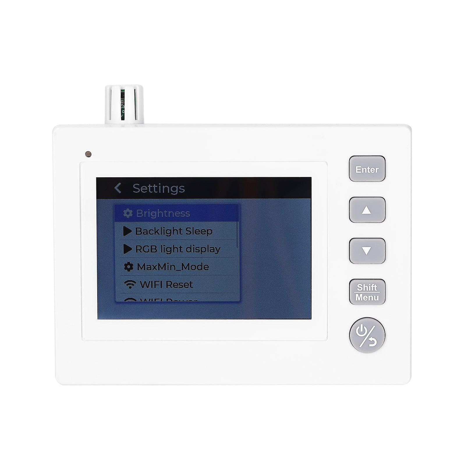 Tuya Wifi 4.0inch Tft Full Color Carbon Dioxide Detector Co2 Rechargeable Air Quality Meter Support Generate&amp;export Pdf File