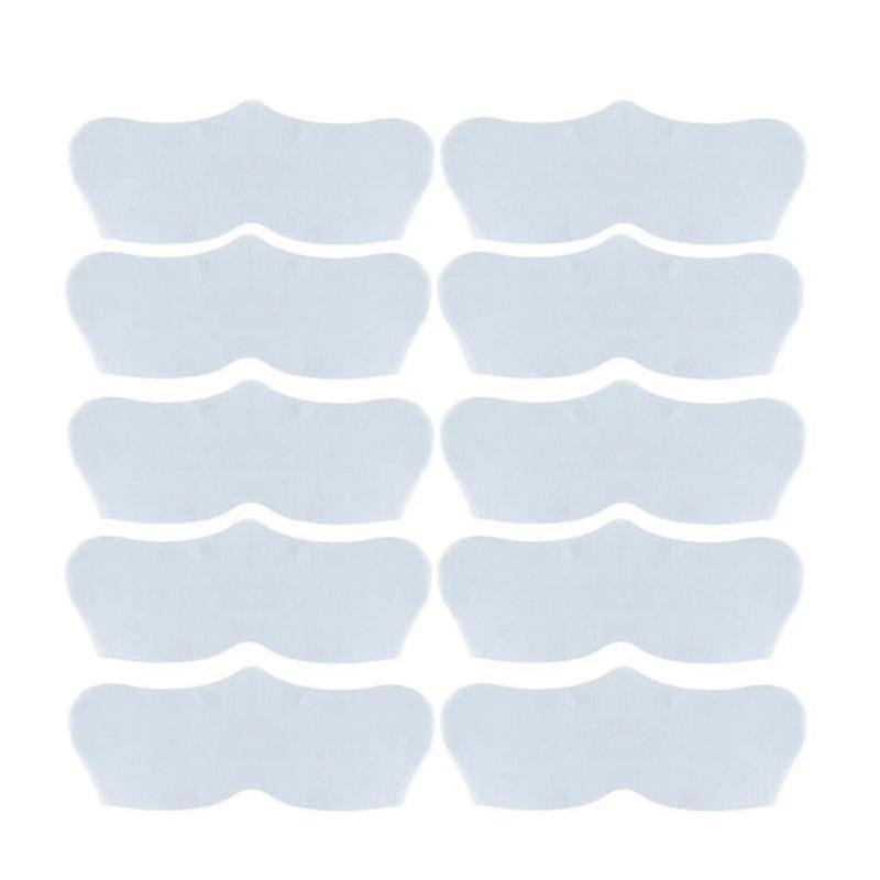 White 10pcs Blackhead Remover Nose Sticker From Mask Cleansing Charcoal