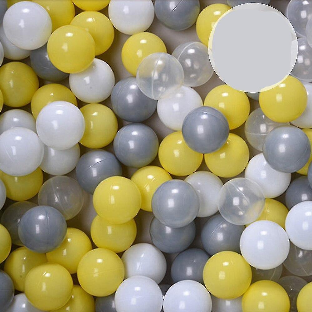 Yellow Mix Plastic Pit Balls Play Ball Pack Pool Soft Toy