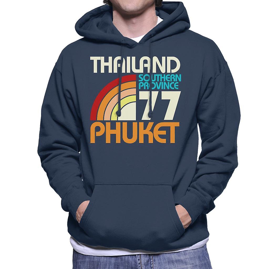 Phuket Retro 77 mannen Hooded Sweatshirt