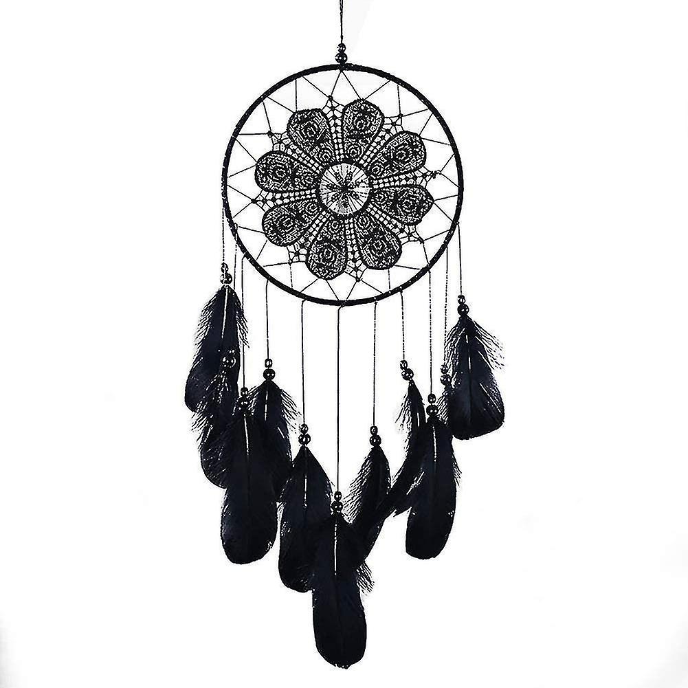 Handmade Feathers Ethical Bohemian Dreamcatcher Wall Hanging Home Decoration Ornament Wedding Festiv