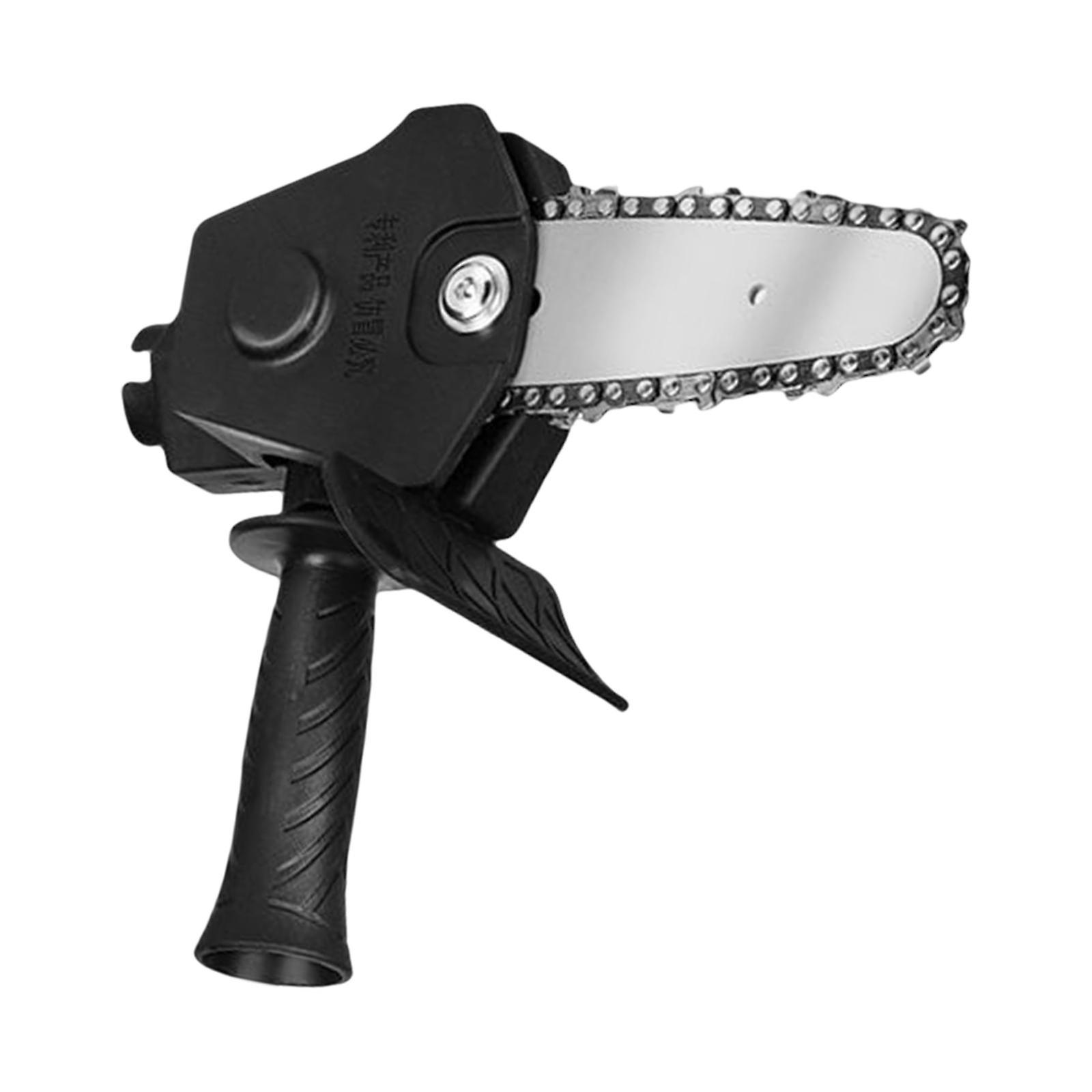 Handheld Mini Chainsaw Bracket with Wrench Portable for Outdoor Power Tools