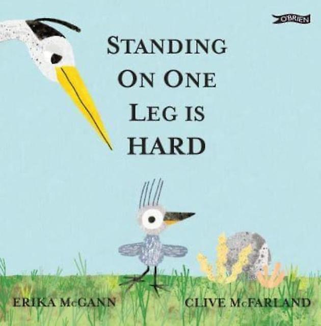 Standing On One Leg Is Hard by Erika McGann Hardback Book