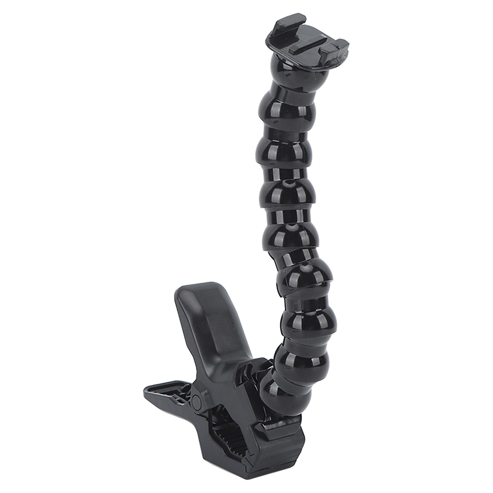 Flex Clamp Mount Strong Fixed Universal Adjustable Sports Camera Gooseneck Bracket