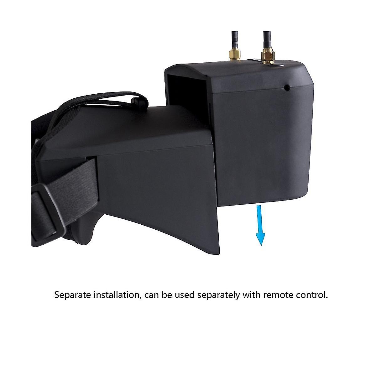 Ev800d 5.8g 40ch 5 Inch 800x480 Video Et Hd Dvr Ity Fpv Goggles With For Rc Mode