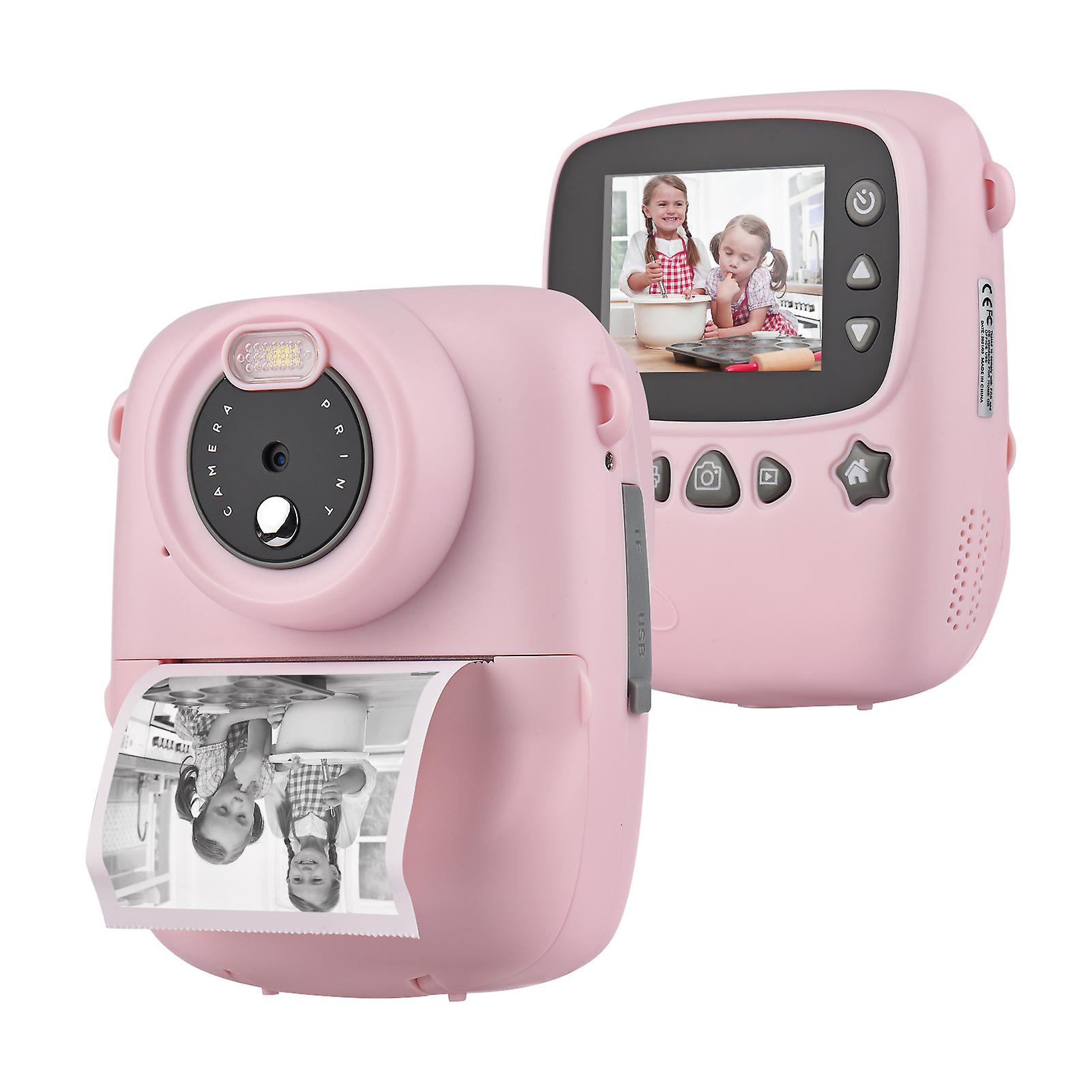 Portable Kids Instant Print Camera Digital Video Camera