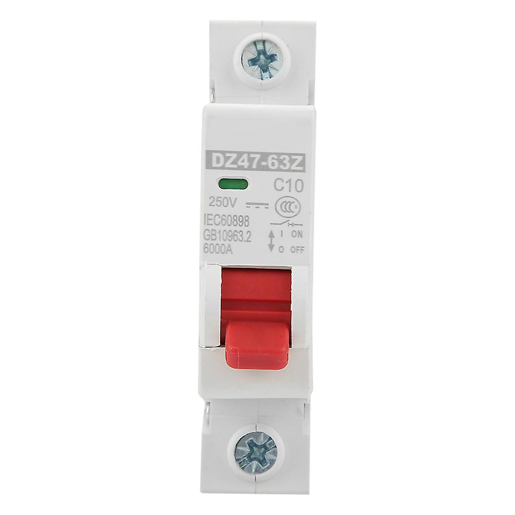 DZ47-63Z-1P 10A DC Miniature Circuit Breaker, Air Leakage Protection