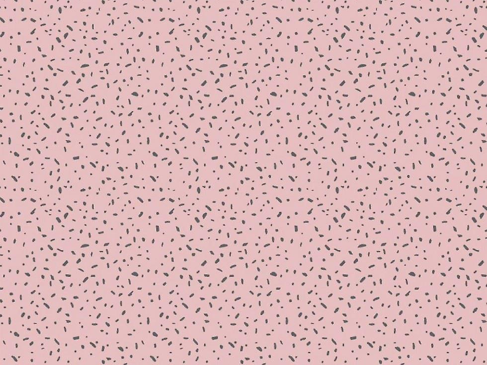 1.5m Cotton Jersey Stretch Knit Fabric Rose - per metre