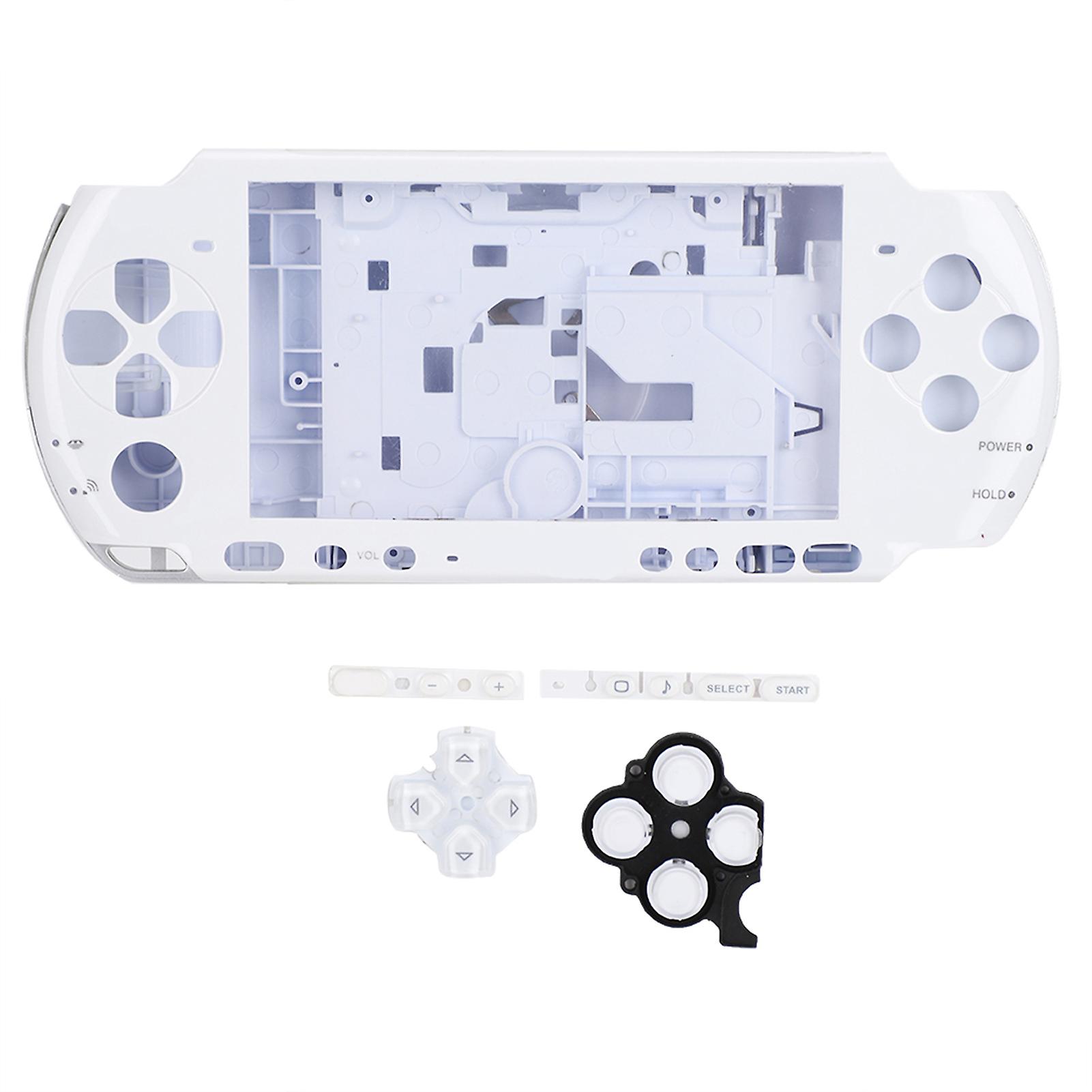PSP3000 Full Housing Shell Case with Screwdriver White Compact