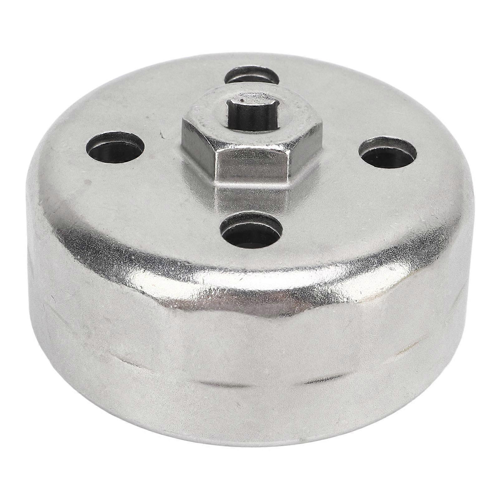 3/8in Drive Oil Filter Wrench 15 Flutes Aluminium Removal Socket Replacement for Land Rover 3.0L 5.0L Gas Engines