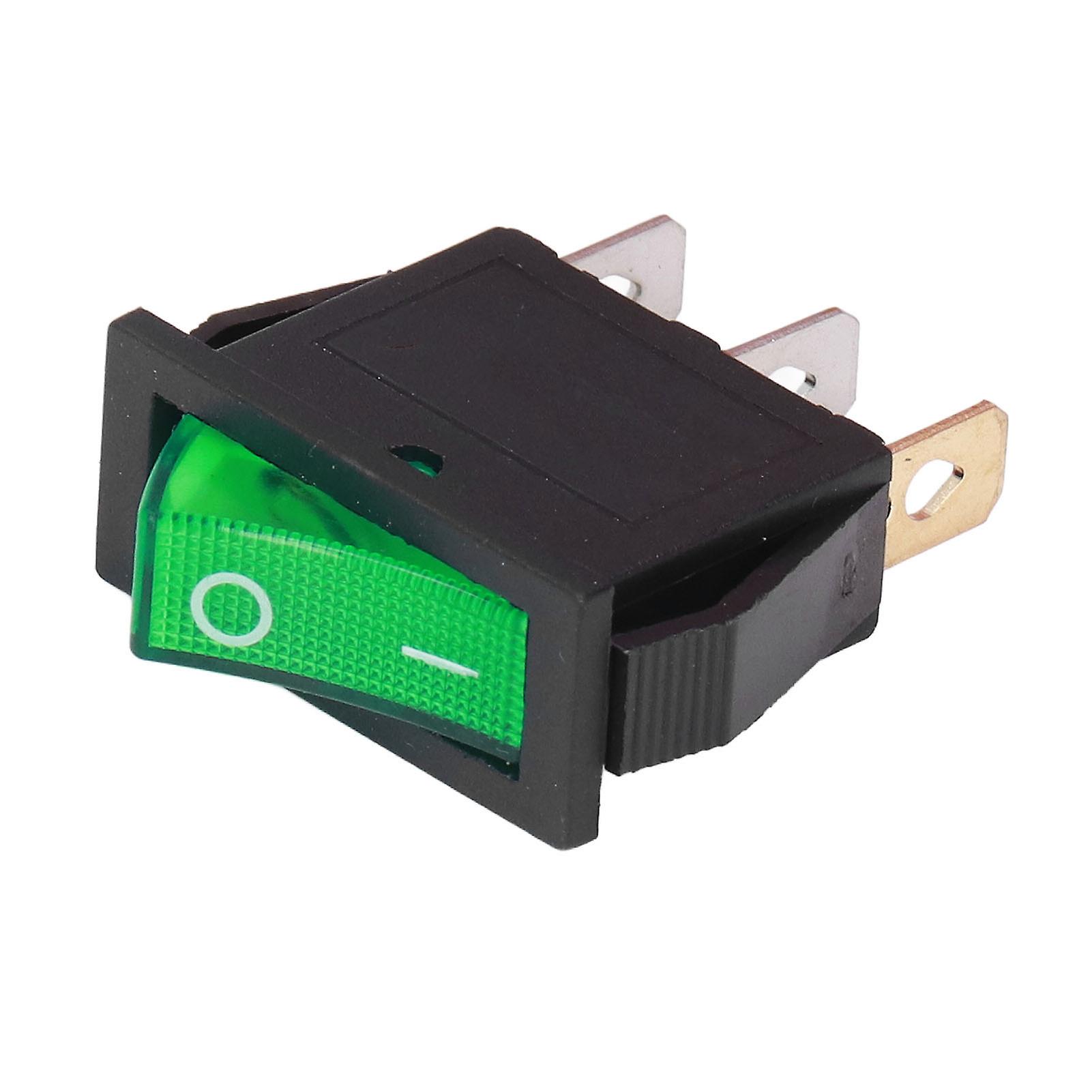 100Pcs 3 Pin ABS Rocker Switch, 2 Position On Off compatible with Machine