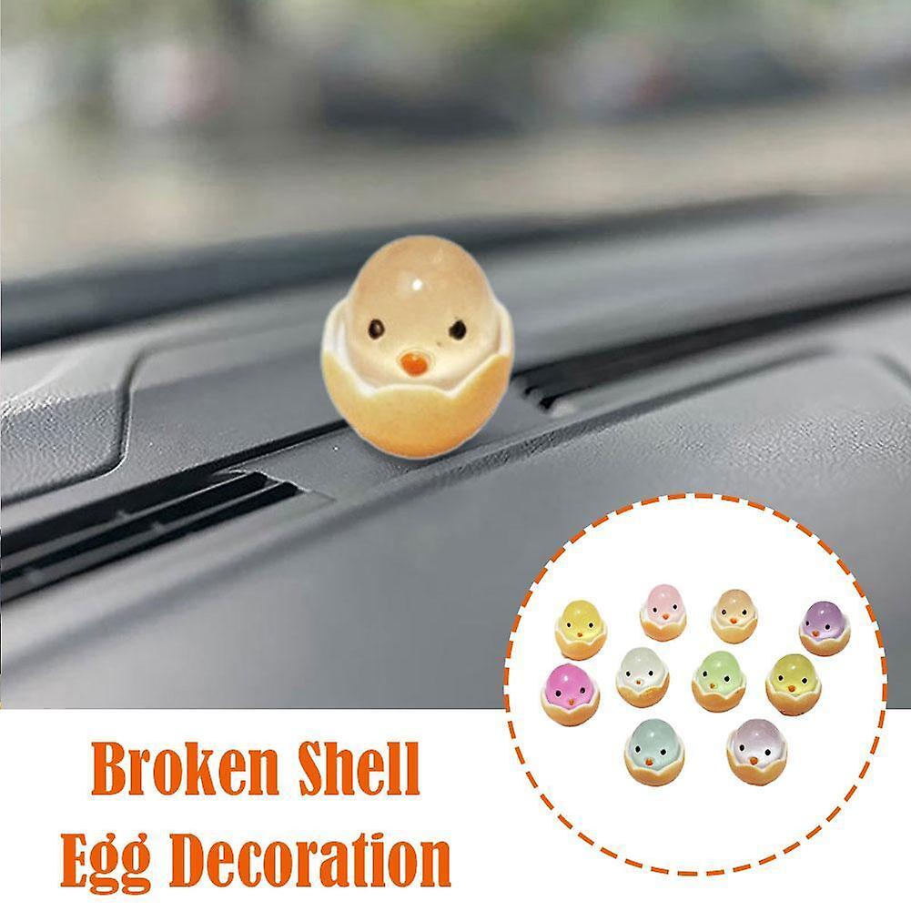 Broken Egg Shell Decoration DIY Glow Resin Ornament Hatching Egg