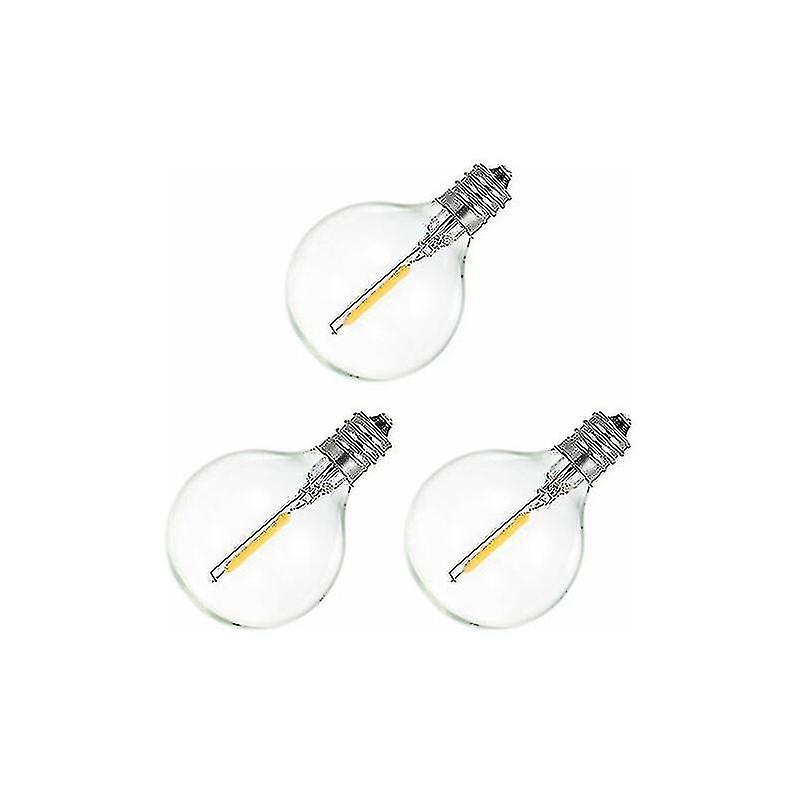 Specific Bulb, Warm White, 3 Packs, Ac220-230v 1w E12 G40