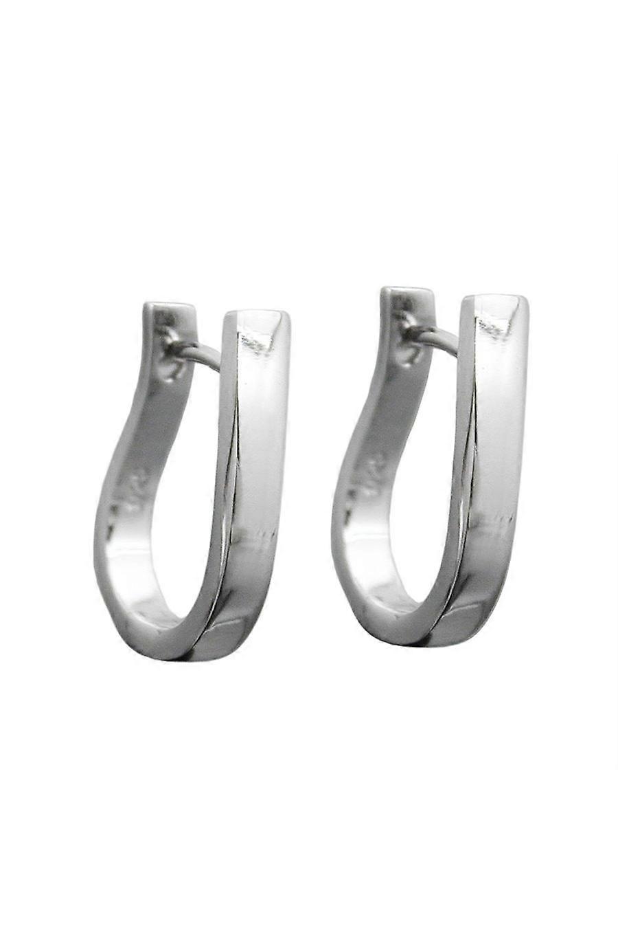 Hoop Earrings U-shape 2.5mm Silver 925 - Gl93275