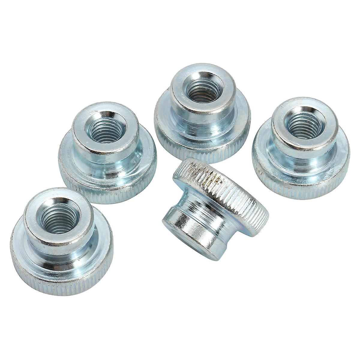 50Pcs Carbon Steel Knurled Thumb Nut Thread M3 M4 M5 M6 M8 M10