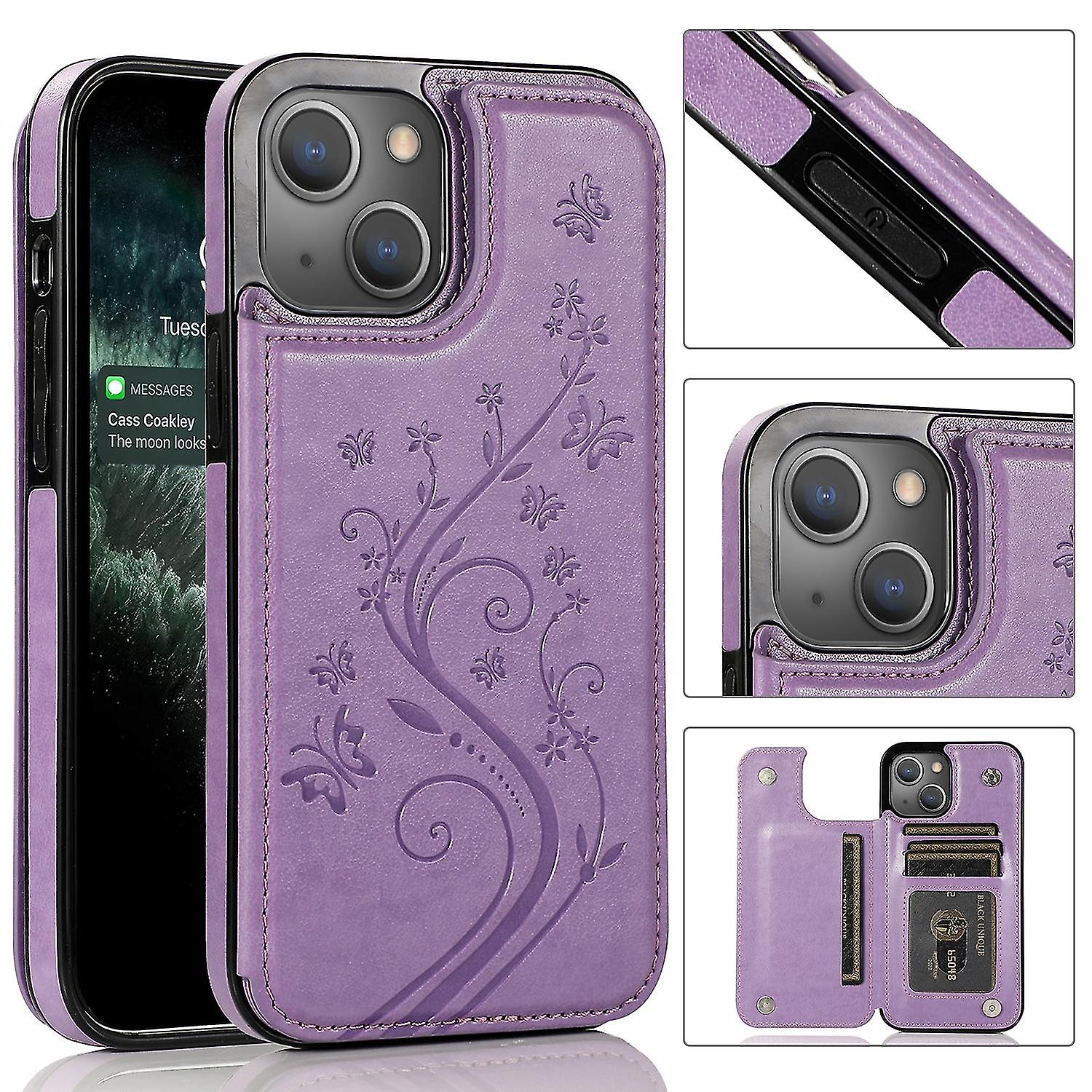 Pu + Tpu Case For Iphone 13 Pro Max Purple