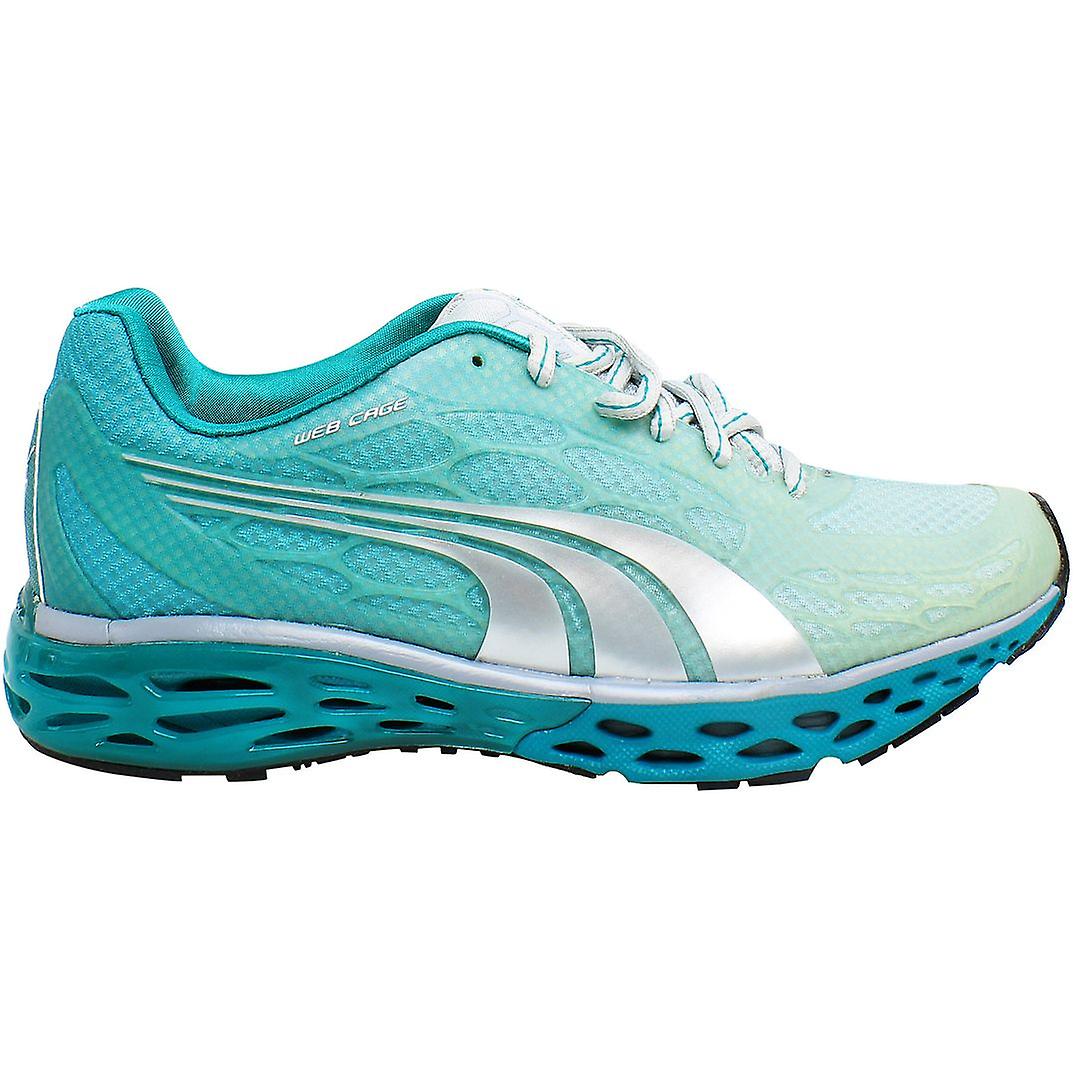 Puma Bioweb Elite Lace-Up Blue Synthetic Womens Trainers 186907_03