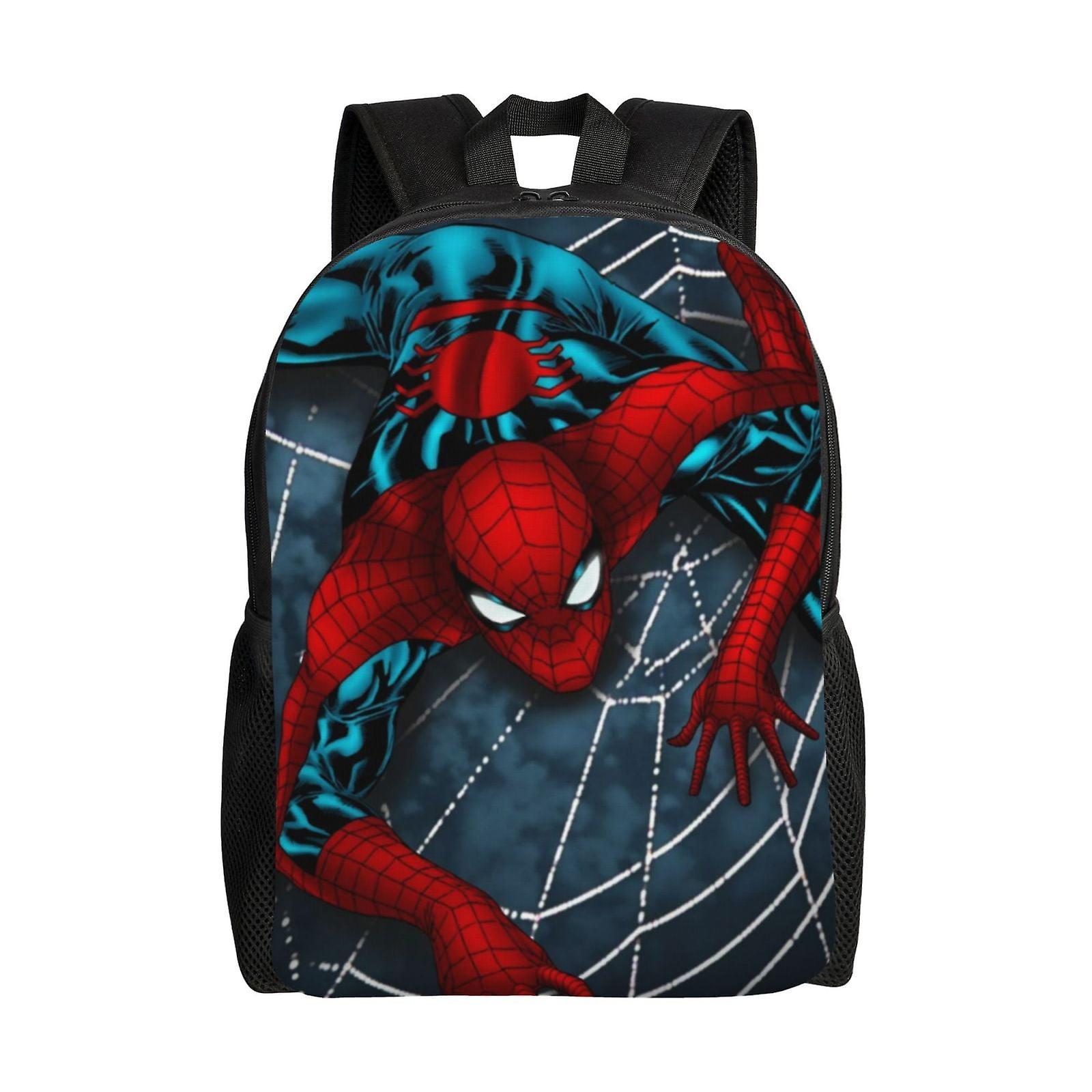 Spider-Man Kid Backpack School Bag Elementary Students Bookbags