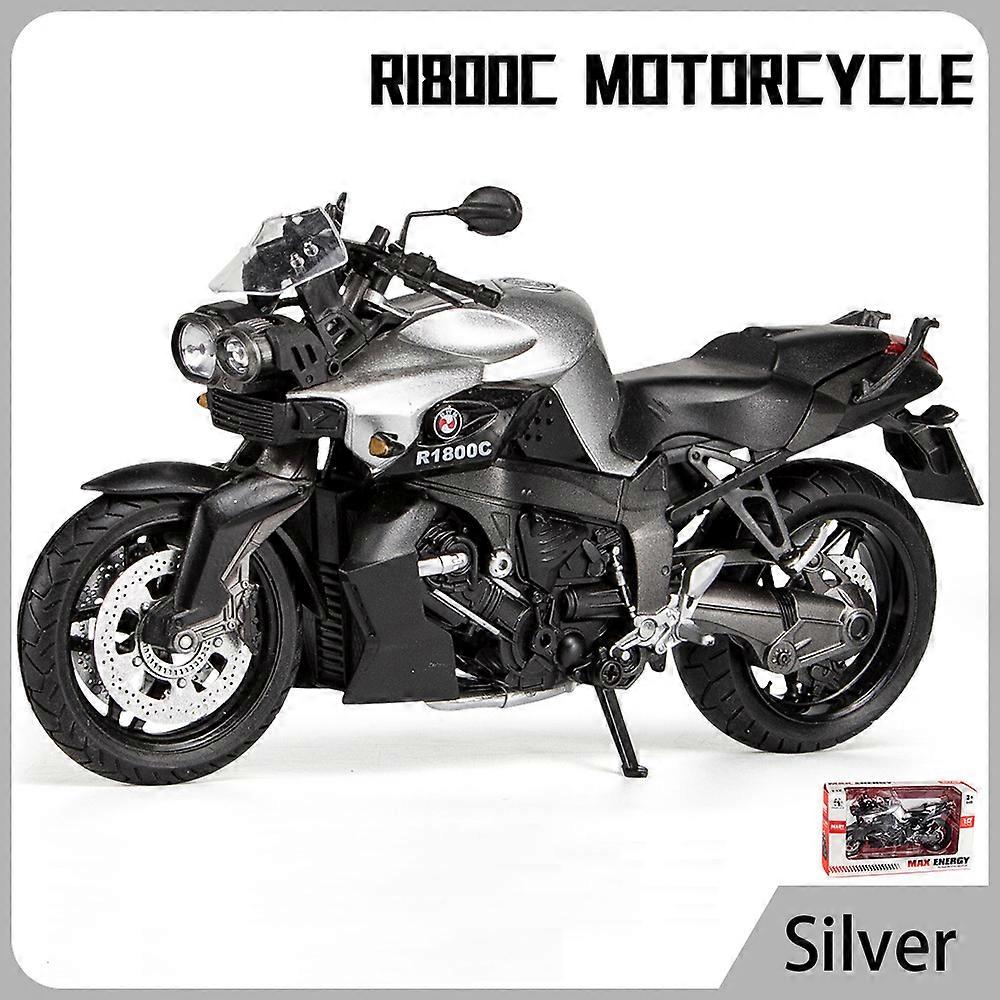 1/12 R1800C κύβος κύβων κράματος μοτοσικλετών πρότυπο παιχνίδι οχημάτων συλλογή Autobike Shork-απορροφητής εκτός δρόμου αυτοκίνητο παιχνιδιών autocycle