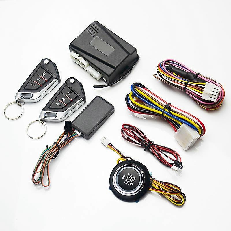 Mobile Phone Car Key Systems Key blade Remote Control Start 12V  Autostart Engine One Button Start Stop System Automatic Engine Starter Central Lockin