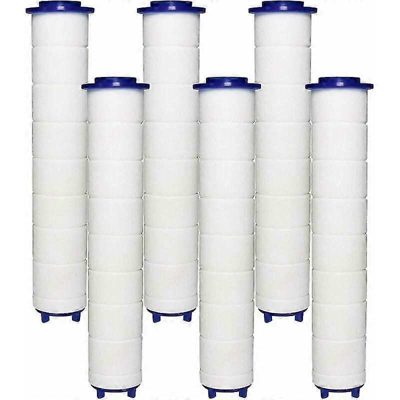 FILTER Shower Head 6 PP Cotton Filters, PP Cotton Filter Element for Hand Shower and Ionic Filter, for Rain Shower Head